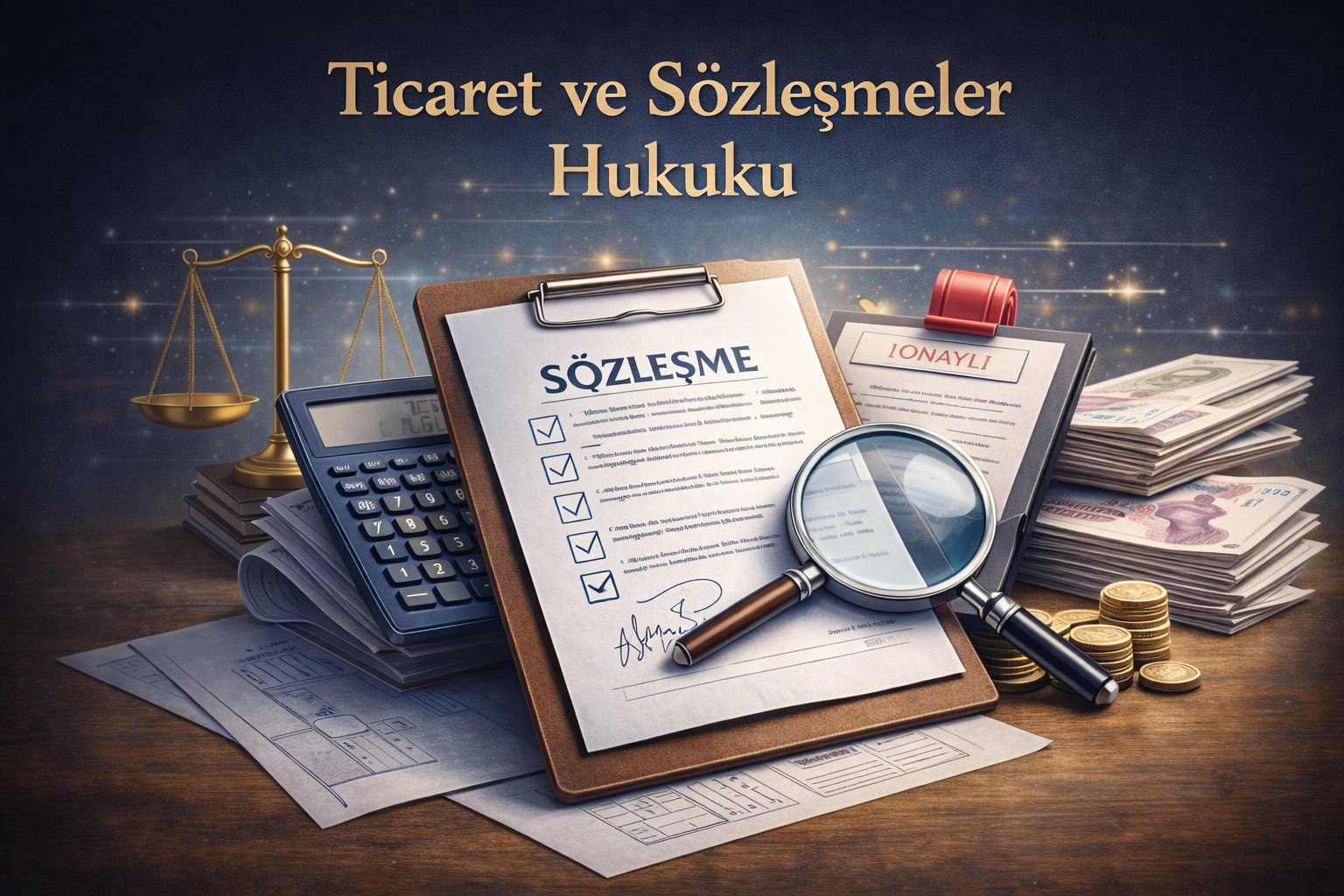 Ticaret ve Sözleşmeler Hukuku görseli